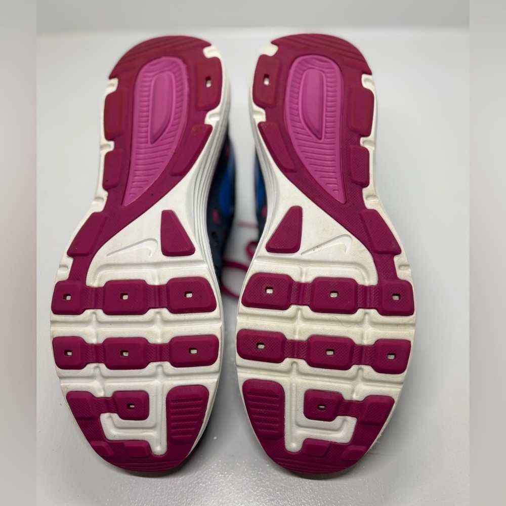 Nike Womens Running Shoes Dual Fusion Gray Pink Blue size 11 - Picture 7 of 12